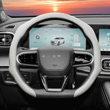 Perforated Leather Steering Wheel Cover for Chery Models