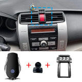 Smart Wireless Fast Charging Phone Holder for Honda City 2008-2014