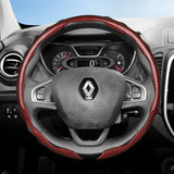 Carbon Fiber Wave Steering Cover for Renault Cars
