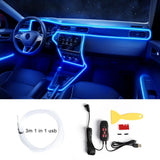 LED Ambient Light 64 Colors RGB Sound Control Universal