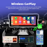 8.1 inch Wireless CarPlay Moto GPS Navigation Dashboard Android Head Unit EKIY