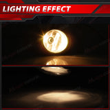 Halogen Fog Light Assembly 4300K for Toyota Models Car Interior Accessory MAGIC COLORM