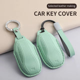 Car Smart Key Case Cover For IM Zhiji L7 LS7 L6 LS6 PU Leather Car Key Cover Protector Keychain Car Key Case Cover OEM