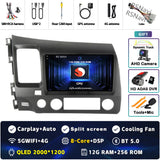 2K QLED Android 15 Head Unit for Honda Civic 2005-2012