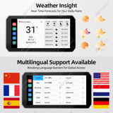 6.3 Inch Waterproof Motorcycle GPS with CarPlay Auto