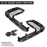 LED Fog Lights DRL for Hyundai Elantra 2016-2018 Car Interior Accessory MAGIC COLORM