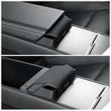 2025 2026 Tesla Model Y Launch Juniper/ Model 3 2025 Car Glasses Tray Center Console Armrest Storage Box Organizer Car Interi