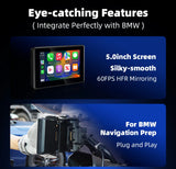 Wireless CarPlay GPS for BMW R1200GS F800 Android Head Unit EKIY