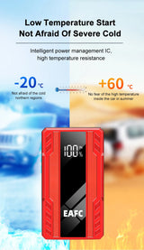 600A Compact Jump Starter for Up to 3.0L Gas Vehicles
