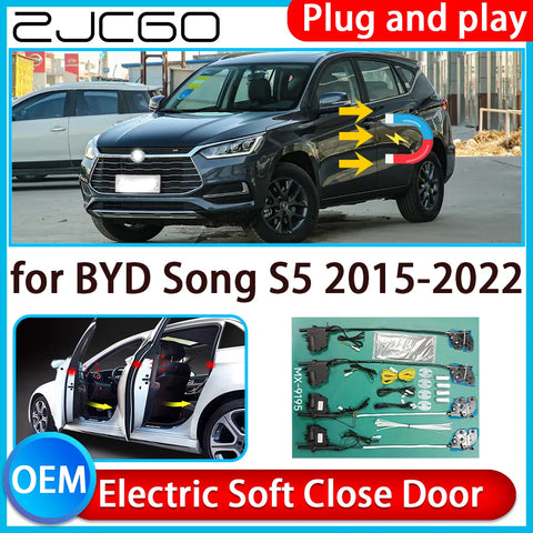 Electric Soft Close Door Kit for BYD Song and S5 2015–2022 Car Interior Accessory ZJCGO Default Title