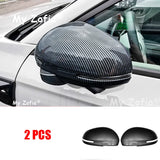 For LEAPMOTOR B10 2025 2026 Car Style Rearview Mirror Cover Trim Protect Kit Rear View Mirror Rain Eyebrow Frame ABS Accessor