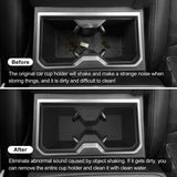 Toyota 4Runner 2025 2026 TPE Center Console Cup Holder Shock-Absorbing Storage Tray Tidying Car Accessories Car Interior Acce