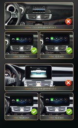 Wireless CarPlay Android Auto Display for Mercedes-Benz CLS Android Head Unit wincago