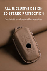 Car Key Case Cover - For BMW F20 F15 F16 F48 G20 G30 G01 G02 G05 G11 X1 X3 X4 X5 X6 F30 1 3 4 5 7 Series - Car Key Protection - Shell