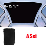 For Xpeng G6 2024 2025 2026 Car clip Sun Shades Glass Roof Sunshade Front Rear Sunroof Skylight Sun Visor Curtain Accessories