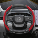 Segmented Suede Steering Wheel Cover for Zeekr