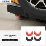 TPE Trailer Hitch Protector for Bronco 2021-2025 Car Interior Accessory HEBE