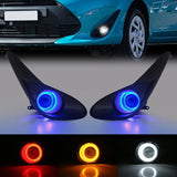 LED Fog Lamp DRL for Toyota Aqua Prius 2018-2019 Car Interior Accessory MAGIC COLORM