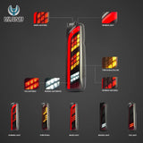 Vland LED Tail Lights for Toyota Hiace 2004-2019 LED Tail Light Vland