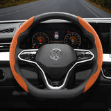 Suede Anti-Slip Steering Wheel Cover for Volkswagen