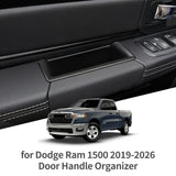Dodge Ram 1500 2019-2026 Car Door Handle Storage Box Front Rear Door Holder Tray Organizer Accessories 4PCS Dashcam | Parking