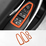 For BMW F30 F34 Door Window Switch Lifter Control Panel Frame Trim Sticker Car Interior Tuning Accessory OEM