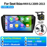 9 Inch Android 12 Head Unit GPS for Seat Ibiza 2008-2015
