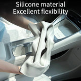 Geely Xingyuan EX2 eMAS 5 Center Console Cup Holder Pad Full Coverage Silicone Mat Storage Box Interior Modification Center C