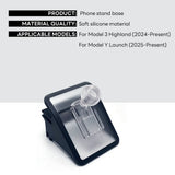 Magnetic Phone Mount Compatible with MagSafe for iPhone, Compatible with Tesla Model Y Launch 2025 Model 3 Highland 2024 Phon