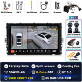 Android 15 QLED Multimedia Stereo for VW Polo VI Jetta MK7