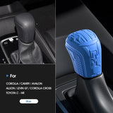 Car Silicone Gear Shift Knob Cover For Corolla / Camry / Avalon Anti-Slip Lever Shifter Boot Interior Premium Tuning Accessories
