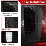 LED Tail Lights Assembly for Nissan Navara NP300 Car Interior Accessory MAGIC COLORM