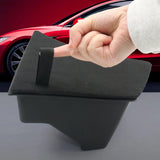 Rear Trunk Left Side Storage Box For Tesla Model 3 Highland 2024 With Cover Tail Boot Organizer Partition Decoration Accessor