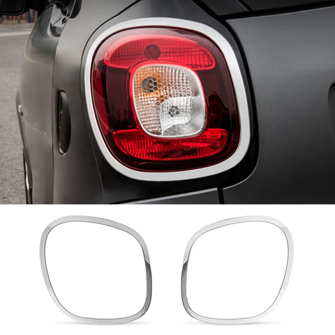 ABS Chrome Tail Light Trim for Smart 453 Car Interior Accessory GMUNI