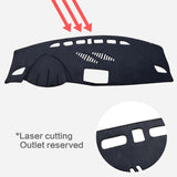 Plush Dashboard Protector Mat for Audi Q3 8U 2012–2018 Dashboard Mat CATUSIKI