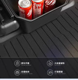 Rear Seat Storage Box Organizer for Tesla Model Y Car Interior Accessory OEM