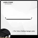 Clothes Hanger Hook for Volvo V60 XC60 S90 Interior Car Interior Accessory LINGLUYANG xc60 2018-2026 black