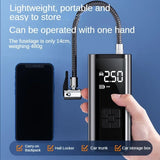 Portable Tire Inflator Rechargeable for Car Bicycle 2020-2023 Car Interior Accessory EAFC