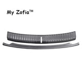 For BYD TANG EV TANG 2024 2025 2026 Car Carbon Fiber ABS Rear Bumper Door Sill Plate Stickers Protector Cover Trim Accessorie