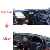 Premium Leather Dashboard Mat for Toyota Crown 2015–2019 Dashboard Mat CATUSIKI