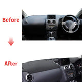Leather Dashboard Cover Mat for Nissan Qashqai 2006–2013 Dashboard Mat OEM