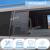 Window Trim Aluminum for Mitsubishi Pajero 2007-2021 Car Interior Accessory HEBE