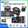 Dashcam 3 Channel 1080P for Universal Vehicles