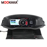 12.3-inch Digital Instrument Cluster for Volkswagen Passat 2016-2017 Android Head Unit Aotsr With Carplay Eight Core