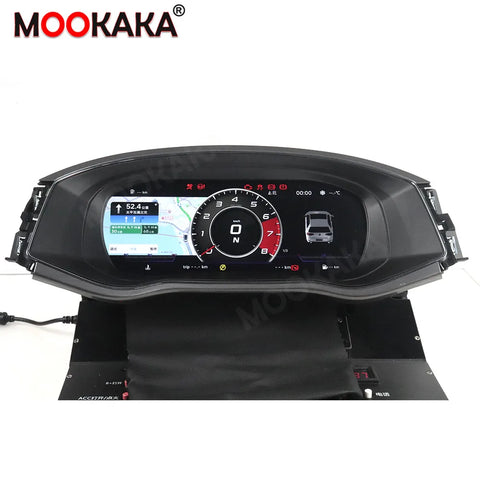 12.3-inch Digital Instrument Cluster for Volkswagen Passat 2016-2017 Android Head Unit Aotsr With Carplay Eight Core