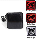 2-Inch LED Hitch Receiver Light for Trucks and SUVs