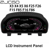 12.3 Inch Digital Instrument Cluster for BMW X3 X4 X5 X6 Android Head Unit ZJCGO Default Title