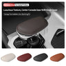 Original Leather Center Gear Shift Knob Cover Lever Shifter Boot Car Accessories For Geely Tugella/ Binyue / Preface / Borui GE