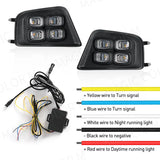 LED DRL Turn Signal Lights for Toyota Tacoma 2012-2015 LED Ambient Light MAGIC COLORM