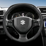 Breathable Leather Steering Cover for Suzuki